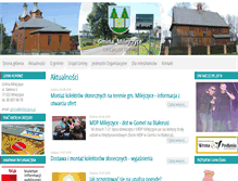 Tablet Screenshot of milejczyce.pl